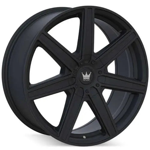 MAZZI LAGUNA 376 MATTE BLACK 18X8 5-112 5-120 35MM 74.1MM