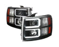 PROJECTOR HEADLIGHTS BLACK