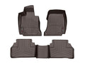 WeatherTech Cocoa Front and Rear Floorliners Fits -24-26 Mercedes-Benz 471535-1-2