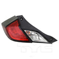 CAPA 1720 HD CVIC HB; 1719 TYPER LED TAILLAMP ASSY RH