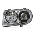 CAPA LH HEADLAMP ASSY COMPOSITE 4DR SEDAN; W/5.7L ENGINE; W/HALOGEN CHRYSLER 300 20052010