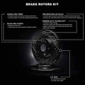 R1 Concepts Disc Brake Kit Fits Cadillac ATS