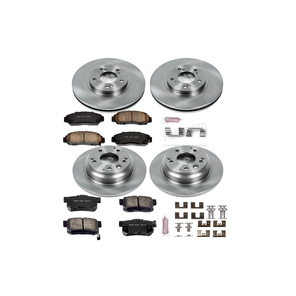 Power Stop 99-01 Acura RL Front & Rear Autospecialty Brake Kit