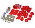 Energy Suspension 86-95 Suzuki Samurai Red Body Mount Set