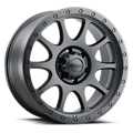 20X9 6-135 +01MM SATIN BLACK WITH S