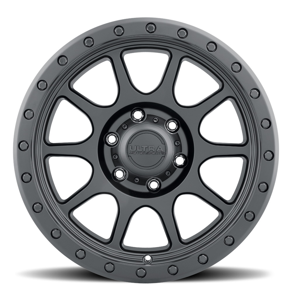20X9 6-135 +01MM SATIN BLACK WITH S