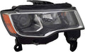 17C JP GRAND CHEROKEE HALGN CHROME HEADLIGHT ASSYRH