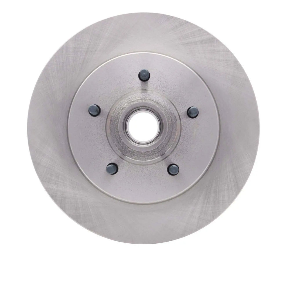 R1 Concepts Brake Rotor Drilled and Slotted Silver Fits Ford Expedition