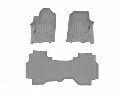 WeatherTech Grey Front and Rear Floorliners Fits -25-26 Dodge RAM 4618771-4614284