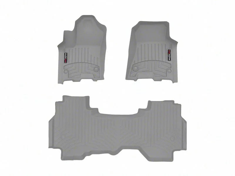 WeatherTech Grey Front and Rear Floorliners Fits -25-26 Dodge RAM 4618771-4614284