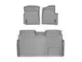 WeatherTech Grey Front and Rear Floorliners Fits -20-14 F-150 466131-461793