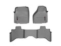 WeatherTech Grey Front and Rear Floorliners Fits -20-24 Dodge RAM 464651-462162
