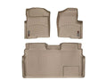WeatherTech 09-11 Ford F-150 Front and Rear Floorliners - Tan