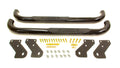 Deezee 99-16 Ford SuperDuty Tubes - 3In Round Black Steel RegCab
