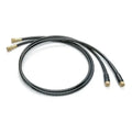 TWO FLEXIBLE HOSES 29FT