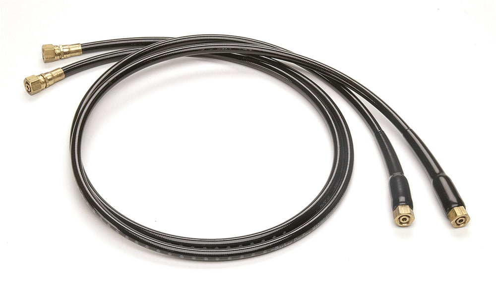 TWO FLEXIBLE HOSES 29FT