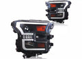 1421 TOYOTA TUNDRA 1421 PROJECTOR DTR HEAD LIGHTCHROME/CLEAR