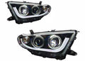 1421 TOYOTA TUNDRA 1421 PROJECTOR DTR HEAD LIGHTCHROME/CLEAR