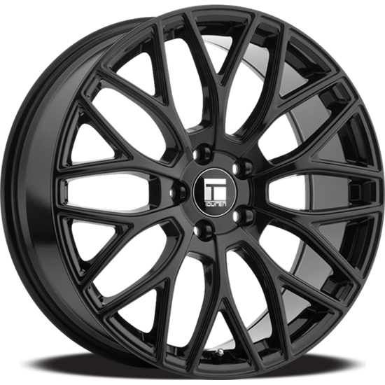 TOUREN TR76 3276 GLOSS BLACK 17X8 5-108 35MM 63.5MM