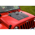Rugged Ridge Hood Vent insert Black 07-18 Jeep Wrangler JK