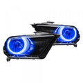 Oracle Ford Mustang 10-12 LED Halo Kit - Projector Headlights - Blue
