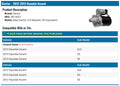 DENSO FIRST TIME FIT STARTER MOTOR
