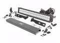 1x 70772 1x 70920DA Jeep 20in LED Bumper Kit Chrome Series w Amber DRL (11-20 WK2 Grand Cherokee)