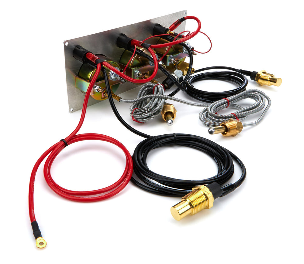 3 Gauge Panel OP/WT/FP Black