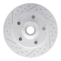 DFC 73-93 Ford F-150 Rwd Front Left Drilled & Slotted Geoperformance Rotor