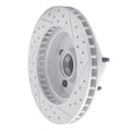 DFC 73-93 Ford F-150 Rwd Front Left Drilled & Slotted Geoperformance Rotor