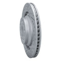 R1 18-23 Lexus Ls500 Left Rear Drilled & Slotted Geoperformance Rotor