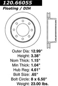 StopTech Slotted & Drilled Sport Brake Rotor