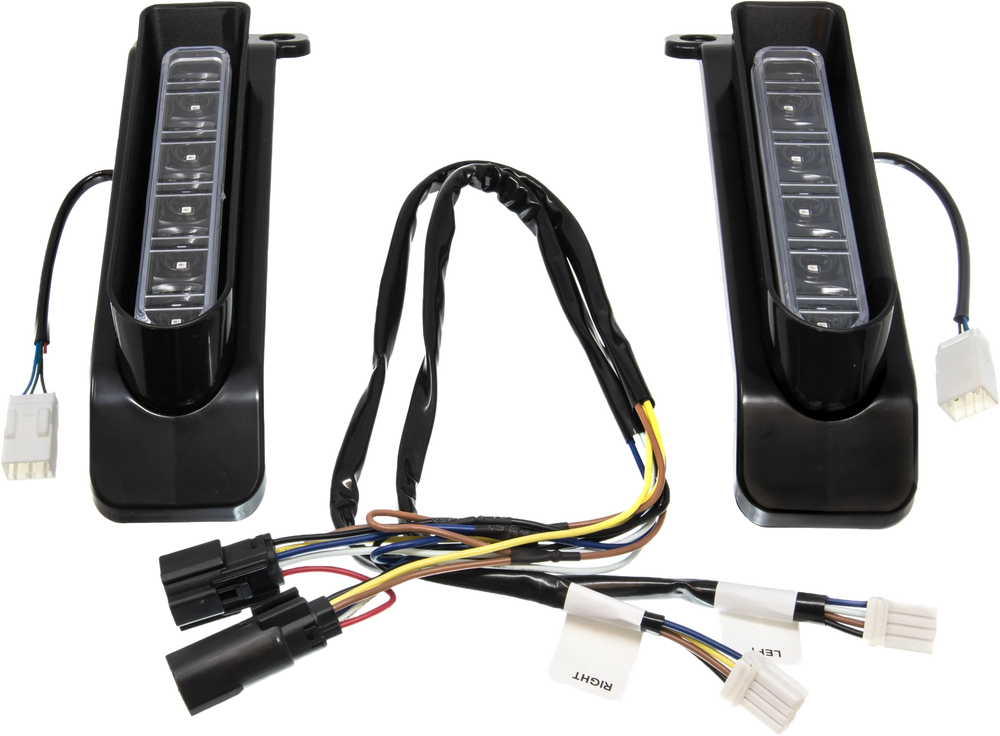Letric Lighting Sddlbg Filler Sppt Led Blck