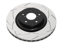 DBA 15-19 Porsche Macan S (w/350mm Front Rotor) Front 4X4 Survival 4000 Series Slotted Rotor