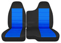 Seat Covers: 2008 Ford Full Size Pick Up Super Duty; Seat Cover; Split seat, solid backrest notched for center seat belt strap; 40 driver/60 passenger split cushion; charcoal; rear