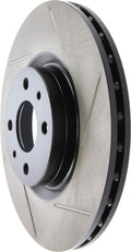 StopTech Slotted Sport Front Left Brake Rotor 12-14 Fiat 500 Abarth