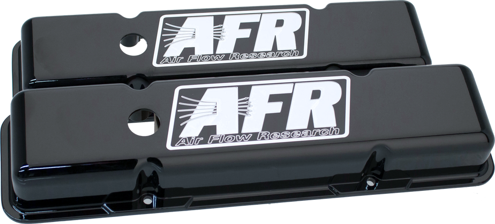 AFR SBC STANDARD VALVE COVERS BLAC