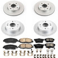 Power Stop 98-99 Acura CL Front & Rear Z17 Evolution Geomet Coated Brake Kit