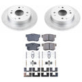 Power Stop 98-99 Acura CL Front & Rear Z17 Evolution Geomet Coated Brake Kit