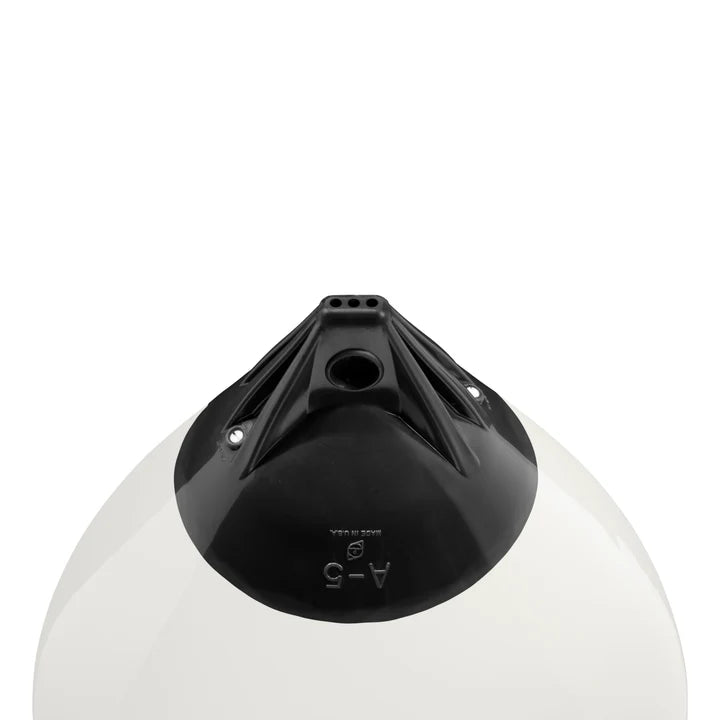 27IN DIAMETER. 84.8IN CIRCUMFERENCE BUOY A5 WHITE W/BLACK RH