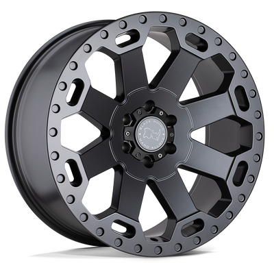BR WARLORD 17X9 8X170 -12 125 M-BLK