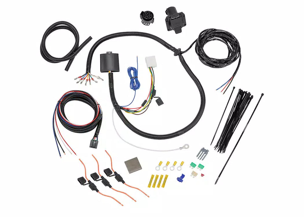 TOW HARNESS, 7 WAY COMPLETE KIT
