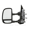 LH MIRROR OUTSIDE REAR VIEW; MANUAL; TELESCOPING DOUBLE SWING FORD E350/E450 SUPER DUTY 20082021