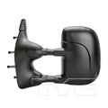 LH MIRROR OUTSIDE REAR VIEW; MANUAL; TELESCOPING DOUBLE SWING FORD E350/E450 SUPER DUTY 20082021