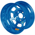 15x8 4in 5.00 Blue Chrome Beadlock Wheel