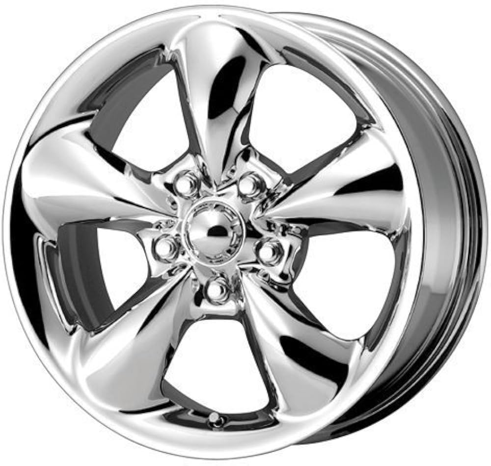15x8 4in 5.00 Blue Chrome Beadlock Wheel