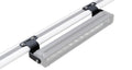~(14 lbs. 57X7X6)~ Vortex ROC25 Flush Black 1 Bar Roof Rack (Front)