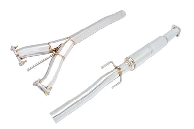 Megan Racing blue cat-back exhaust