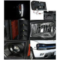 PROJECTOR HEADLIGHT BLACK HOUSING
