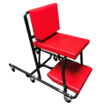 CONVERTIBLE CREEPER/SEAT RED VINYL